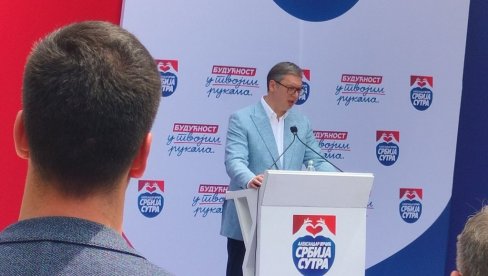 PONOSAN SAM NA SNAGU SRBIJE: Vučić - Nisu uspeli da nas sruše!