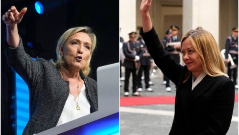 SADA JE TRENUTAK ZA UJEDINJENJE: Le Penova poslala zanimljivu poruku italijanskoj premijerki