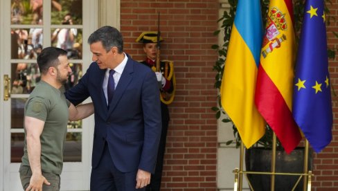 ЗЕЛЕНСКИ ДОПУТОВАО У МАДРИД: Шпанија испоручује Украјини још оружја