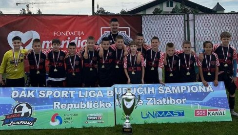 PRVACI SRBIJE: Uspeh malih fudbalera iz Zrenjanina na Ligi budućih šamoiona