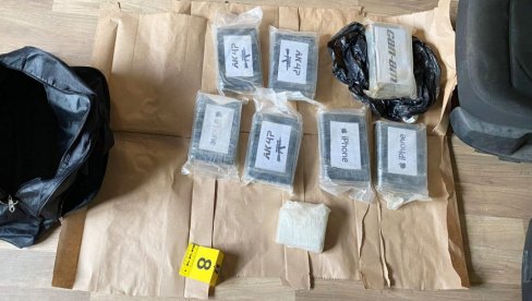 У БЕОГРАДУ ЗАПЛЕЊЕН КОКАИН ВРЕДАН МИЛИОН ЕВРА