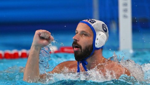 POLAKO, IDEMO KORAK PO KORAK: Nikola Dedović ističe da vaterpolisti imaju velike ambicije na EP u Beogradu, ali da ne može ništa da obeća