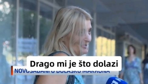 ХЛАДАН ТУШ ЗА ШОЛАКОВЕ МЕДИЈЕ: Н1 хтела да напљује Макронову посету Новом Саду, а грађани поручили - Драго нам је, добродошао! (ФОТО/ВИДЕО)