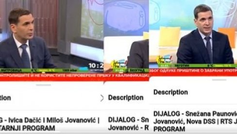 МИЛОШ ЈОВАНОВИЋ СЕ ЖАЛИ НА ЗАБРАНУ У МЕДИЈИМА А НЕ ИЗБИВА СА РТС-а (ВИДЕО)
