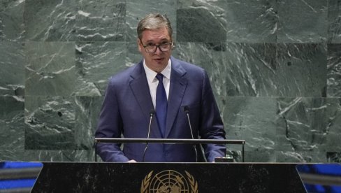 ТО НИЈЕ БИЛА ВЕЧЕРА Вучић о пријему у УН: Изабрао сам оно што је за Србију најважније