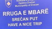 КУРТИ НАСТАВЉА СА ПРОВОКАЦИЈАМА: Уклоњена ћирилица са путоказа у Звечану