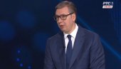 VUČIĆ NA RTS: Predsednik Srbije gost Dnevnika