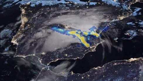 МЕТЕОРОЛОЗИ ИЗДАЛИ ЦРВЕНИ МЕТЕО АЛАРМ: Стиже олујна киша у области Тарагона