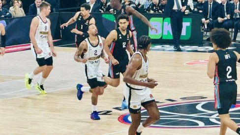 ПАРТИЗАН ПАО НАКОН ШОК ЗАВРШНИЦЕ: Париз савладао црно-беле пред пуном халом гробара