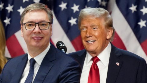TRAMP POTROŠIO 36 SEKUNDI PO LIDERU NA PRIJEMU ZA KOJI ĐILAS I BORKO TVRDE DA JE NAJVAŽNIJI: Vučić je za to vreme radio za Srbiju