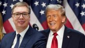 ВУЧИЋ О ЊЕГОВОМ ИНТЕРВЈУУ КОЈИ ЈЕ ОБЈАВИО ТРАМП: Захвалан сам председнику - данас ћу се сурести са његовим пастором и америчким пријатељима