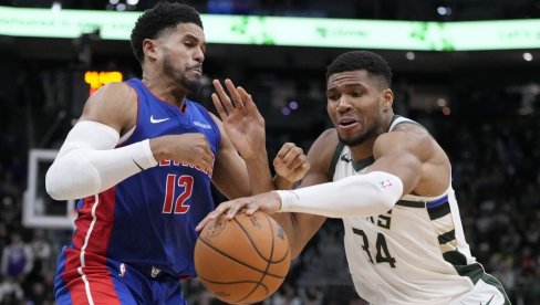 VELIKI PROBLEMI ZA NAJVEĆE IZNENAĐENJE NBA LIGE: Detroit Pistonsi ostali bez dvojice košarkaša iz prve petorke