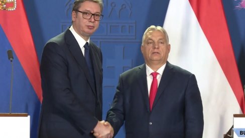 VUČIĆ O ORBANU: Mađarski predsednik Vlade je uradio mnogo dobrih stvari za Srbiju
