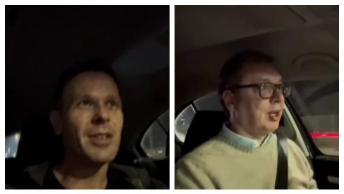 ВЕЧЕРАС САМ ПРЕКРШИО ПРАВИЛО Вучић се одвезао са Малим до ЕКСПА, носе радницима пљескавице (ВИДЕО)