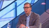 VUČIĆ U SPECIJALNOJ EMISIJI: Boriću se, zajedno sa svojim narodom, protiv onih koji bi Srbiju da unište