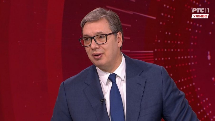 PREDSEDNIK Srbije Aleksandar Vučić gost je emisije “Četvrtkom u 9”, koja se emituje na Prvom programu RTS-a.