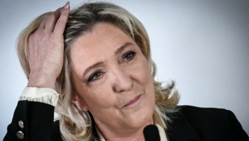 ЛЕ ПЕН ВИДНО РАЗОЧАРАНА: Имам малу наду да ћу се кандидовати на председничким изборима 2027.