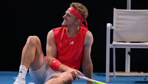 EMOTIVNO JE DOŽIVEO PORAZ: Fokina nije uspeo da se domogne prvog trofeja!