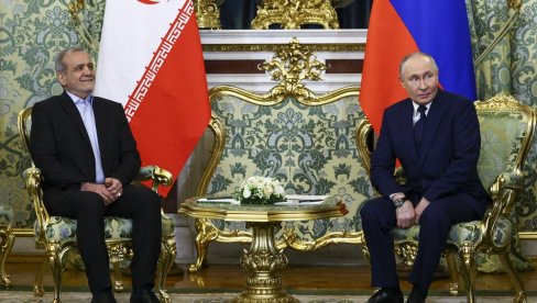 ДИЈАЛОГ ИРАНА И РУСИЈЕ СЕ НАСТАВЉА: Да ли је на помолу нови сусрет Путина и Пезешкијана?