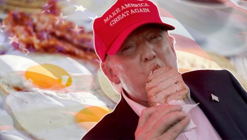 OMILJENI OBROK SRBA: Šta jede Donald Tramp? Jedno obavezno preskače