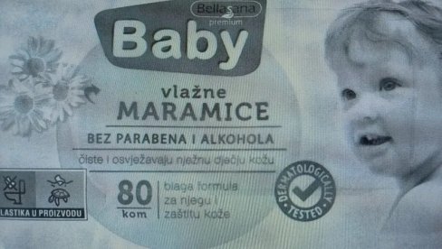 ВЛАЖНЕ МАРАМИЦЕ ЗА БЕБЕ САДРЖЕ ОПАСНУ БАКТЕРИЈУ: Упозорење за родитеље - небезбедно за важу децу