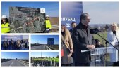 VUČIĆ DANAS U GOLUPCU: Predsednik obilazi radove na izgradnji Dunavskog koridora