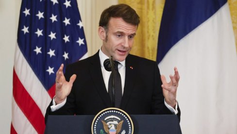 МАКРОН: Мислим да Трамп схвата аспекте лажи Путина у вези са Украјином