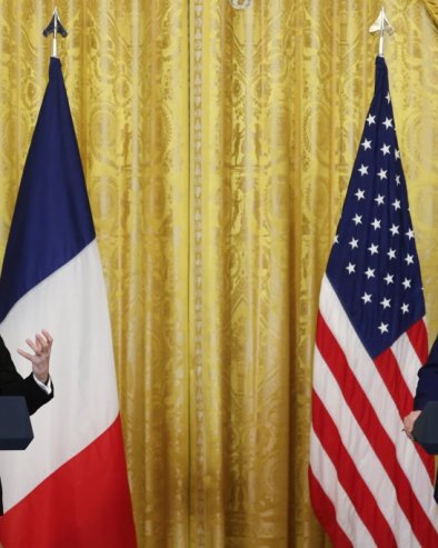 БЛУМБЕРГ ТВРДИ: Макрон планира да одбије позив Трампа у Одбор за мир