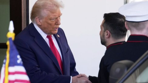 ВРЕМЕ ЈЕ ЗА ДОГОВОР Трамп позвао Зеленског да оконча сукоб у Украјини