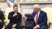ТРАМП БАЦИО МАПЕ СА СТОЛА, ОДРЖАО ПРЕДАВАЊЕ ЗЕЛЕНСКОМ: Прихвати руске услове за окончање рата!