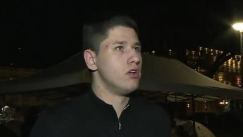 FAŠIZAM BLOKADERA: Napadnut student Miloš Pavlović (VIDEO)