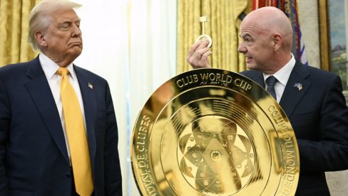 OVO NIKO NIJE OČEKIVAO! Evo šta je Đani Infantino tražio od Donalda Trampa zbog jedne reprezentacije