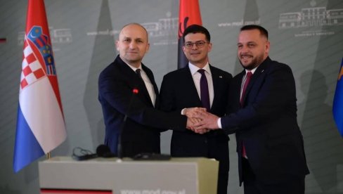 TROJNI PAKT NE MIRUJU NI U MINHENU: Sastali se ministar odbrane Hrvatske, Albanije i privremenih institucija u Prištini