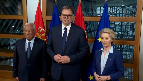 ПО ПРВИ ПУТ У ИСТОРИЈИ Вучић о путу у Брисел - Организована је вечера за председника Србије од стране најмоћнијих људи Европе