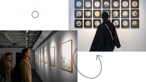 O DISKONTINUTETU I SMISLU: Stručna vođenja kroz izložbe u Kulturnom centru Beograda