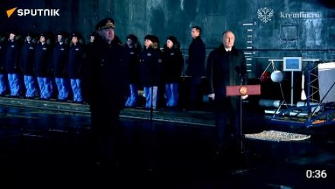 PUTIN SE UKRCAO U NUKLEARNU PODMORNICU: Pogledajte ovaj neverovatan snimak (VIDEO)