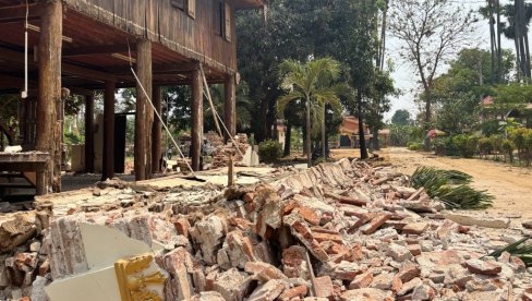 SVI DRŽAVLJANI SRBIJE KOJI SU U MJANMARU SU DOBRO: Oglasili se iz ambasade povodom razornog zemljotresa