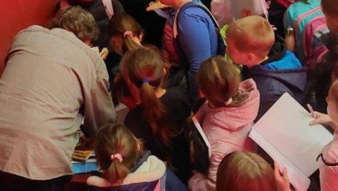 BRANKO STEVANOVIĆ ODUŠEVIO MALIŠANE: Resavska biblioteka ugostila dečijeg pisca