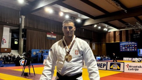 БРОНЗА ЗА ЏУДИСТУ ИЗ ЗРЕЊАНИНА: Милан Булаја заблистао на Европском купу
