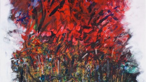 SUŠTINA SLIKARSKOG BIĆA: Ciklus Damar jednog vremena Ervina Ćatovića u Malom likovnom salonu