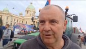 НЕ МОГУ ДА НАС РАЗЛУПАЈУ Пољопривредник из Опова: Дошао са да подржим Председника и Србију (ВИДЕО)