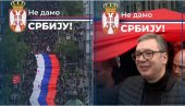 ОКУПИМО СЕ И ПОКАЖИМО КОЛИКО НАС ИМА: Величанствени призори и позив на свенародни скуп 12. априла у 19 часова (ВИДЕО)