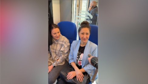 DA POKAŽEMO DA NAS IMA VIŠE Nišlije krenule vozom na svenarodni skup u Beogradu (VIDEO)