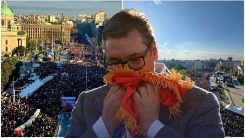 HVALA SRBIJO! Oglasio se predsednik Vučić i pokazao veličanstvene slike sa svenarodnog sabora (FOTO)