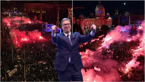 NEMA VIŠE STRAHA Vučić poslao moćnu poruku: Podigla se časna i poštena Srbija! Kada nam neko u državu dirne, tada se svi ujedinimo