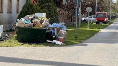 КОНТЕЈНЕРИ ПУНИ КАБАСТОГ ОТПАДА: Акција пред празнике у Зрењанину