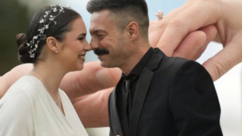 ОЖЕНИО СЕ МИЛАН ВАСИЋ: Изабраницу дуго крио од јавности, сад објавио слике са свадбе (ФОТО)