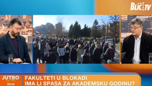 PROFESOR IZ DEMOKRATSKE STRANKE PRIZNAJE: Mi profesori smo isturili studente u prve borbene redove!