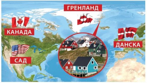 HOĆEMO GRENLAND! Bela kuća ne odustaje: Potreban je radi veće kontrole Vašingtona nad Arktikom
