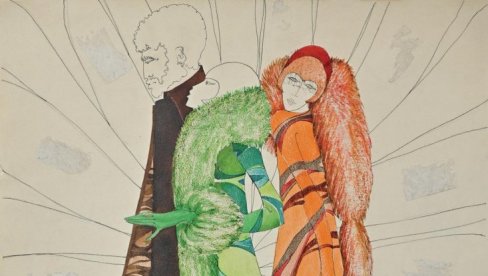 ЈОКСИМОВИЋЕВЕ МОДНЕ ЧАРОЛИЈЕ: Изложба цртежа нашег славног креатора у Народном музеју у Зрењанину (ФОТО)